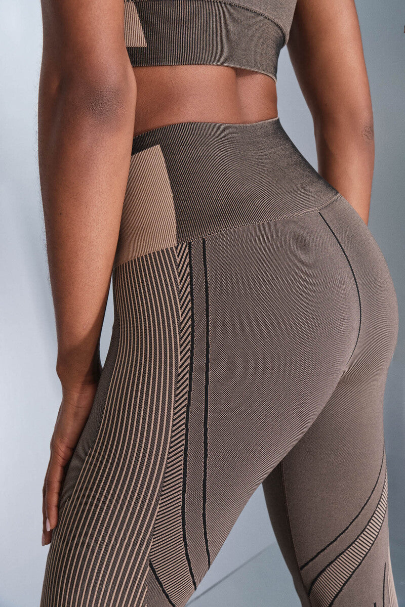 Seamless Comfort brown leggings