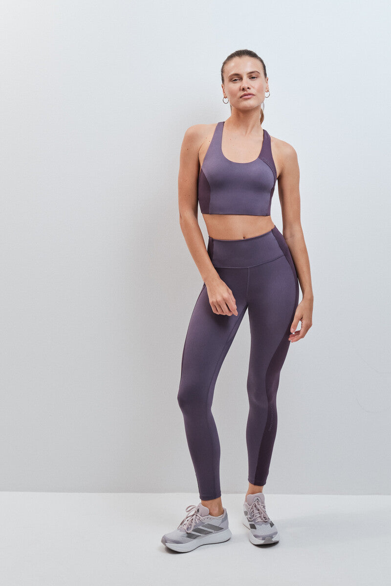 Purple 4D STRETCH Long Leggings