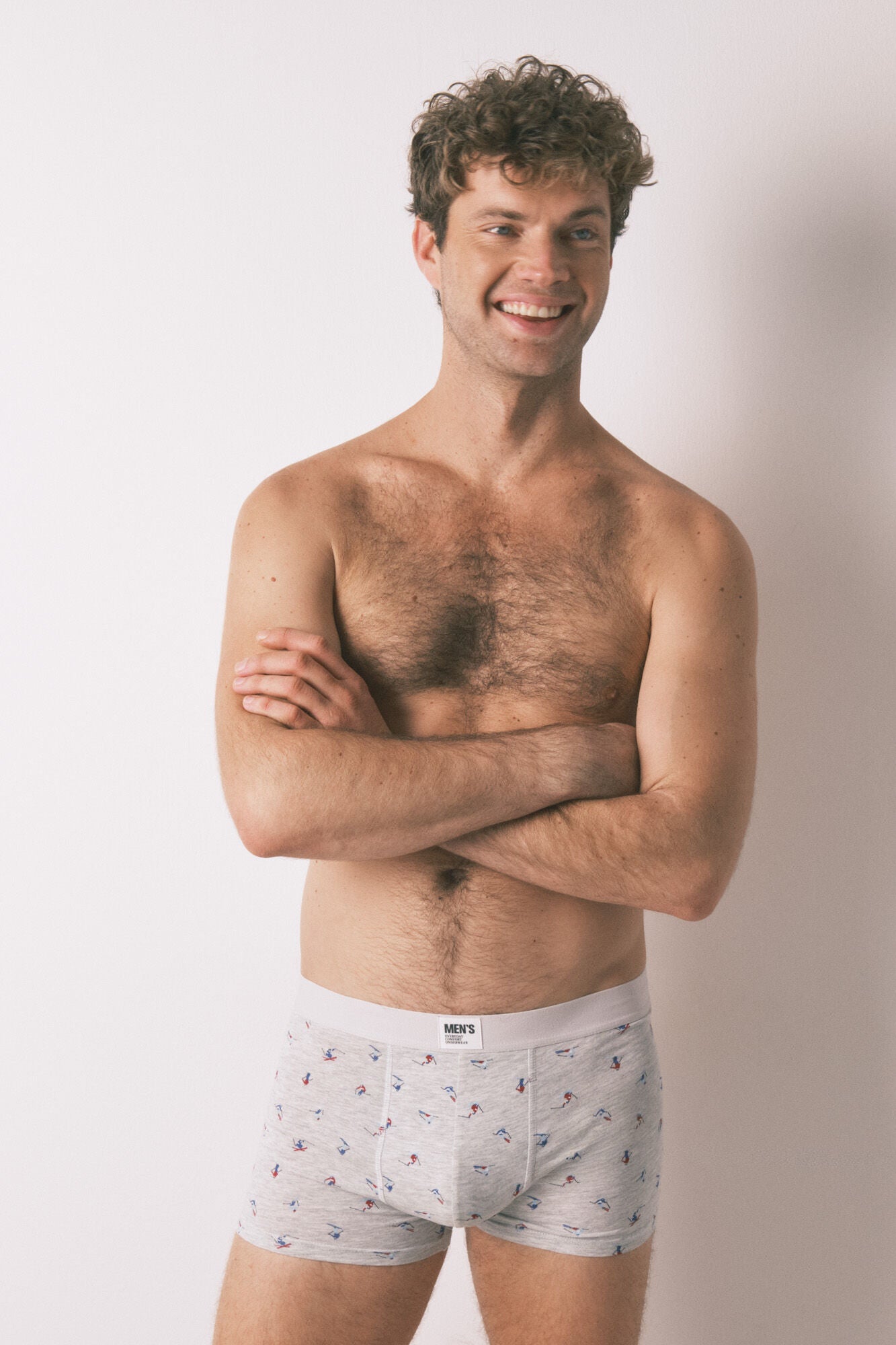 Pack of 2 Ski cotton boxer briefs