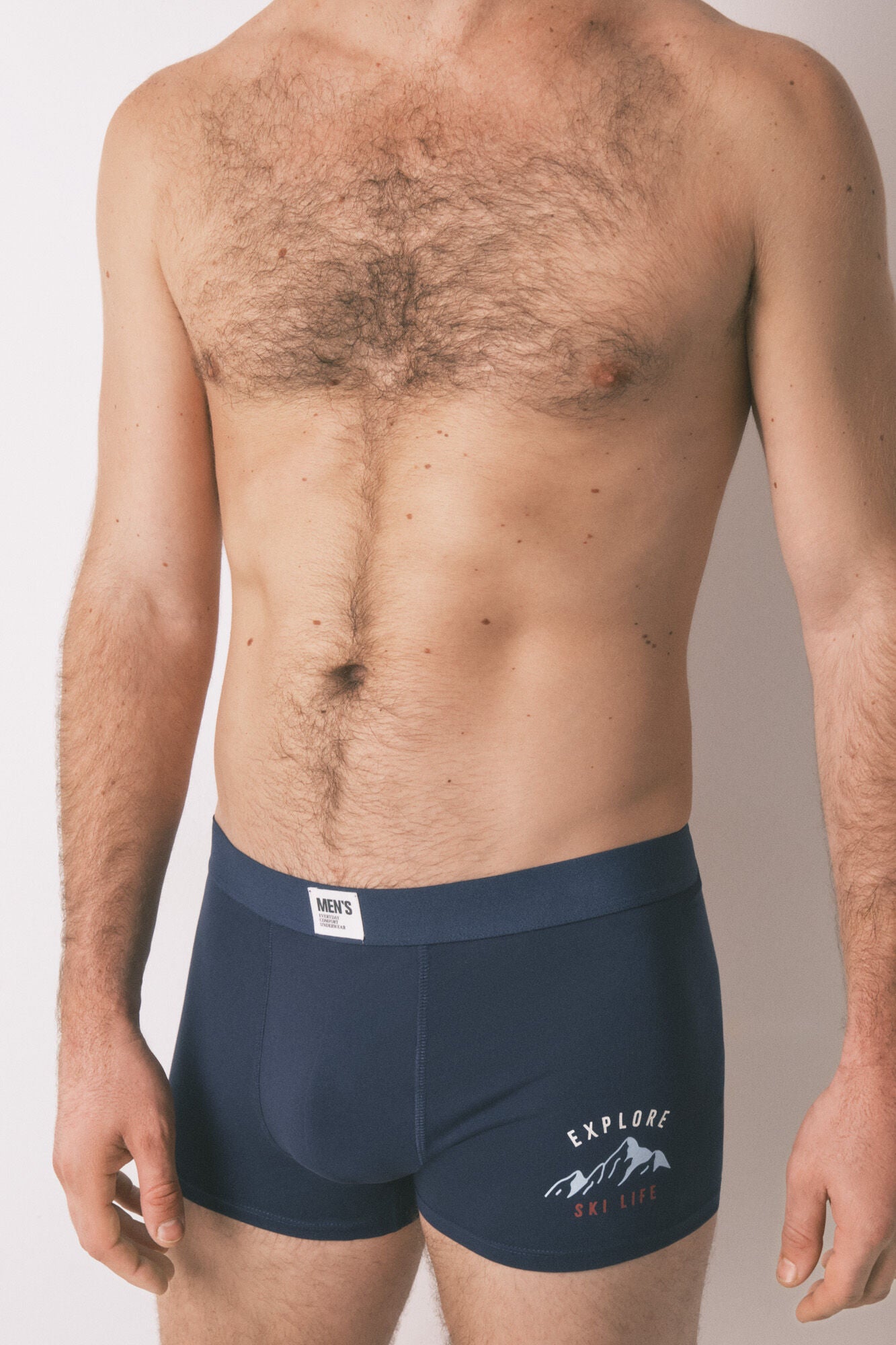 Pack of 2 Ski cotton boxer briefs