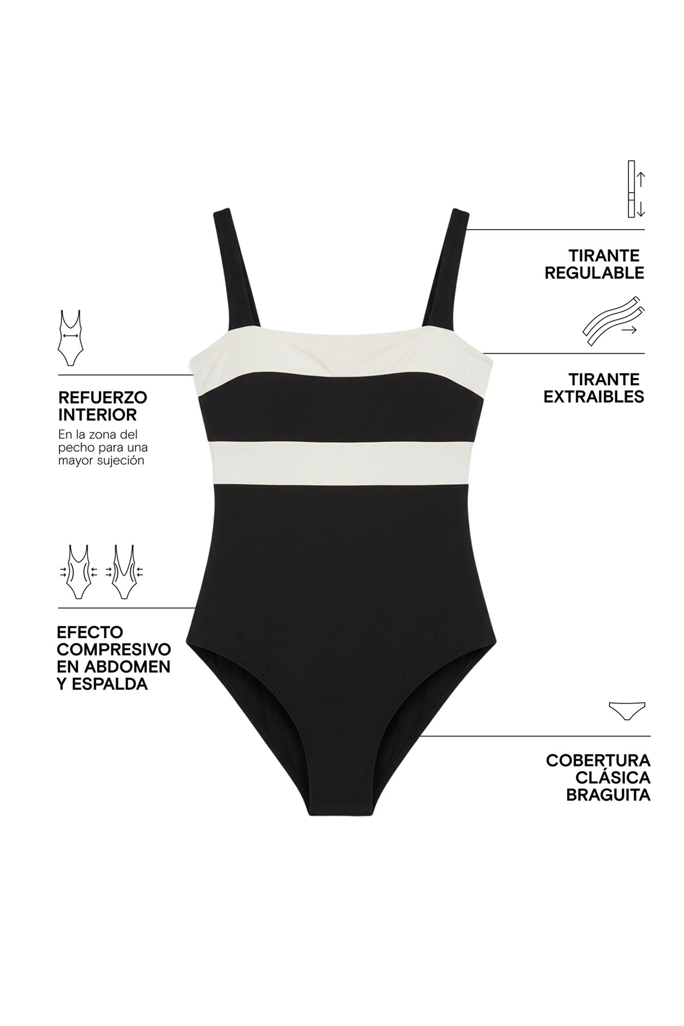 Shaping swimwear