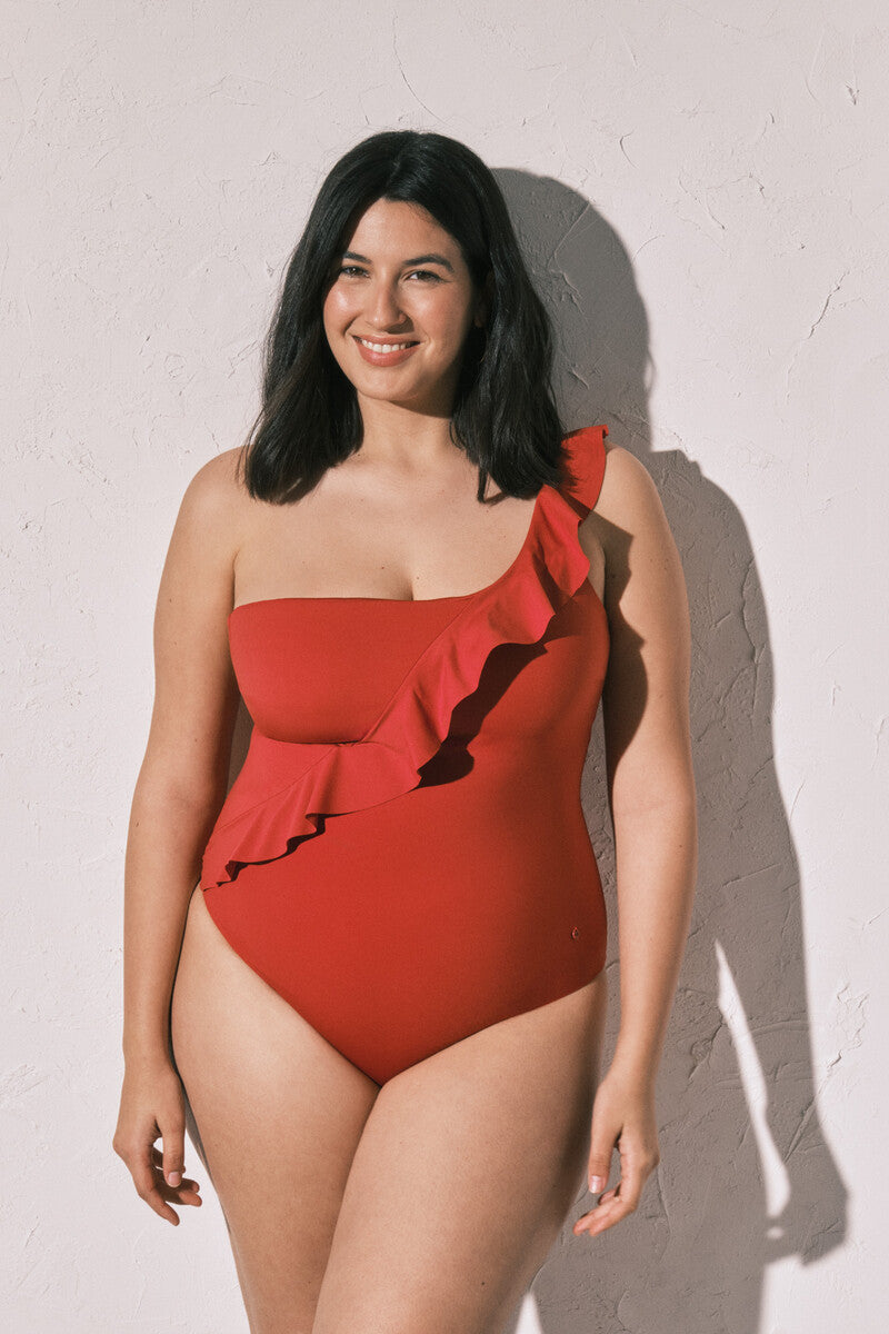 Ruffle swimwear