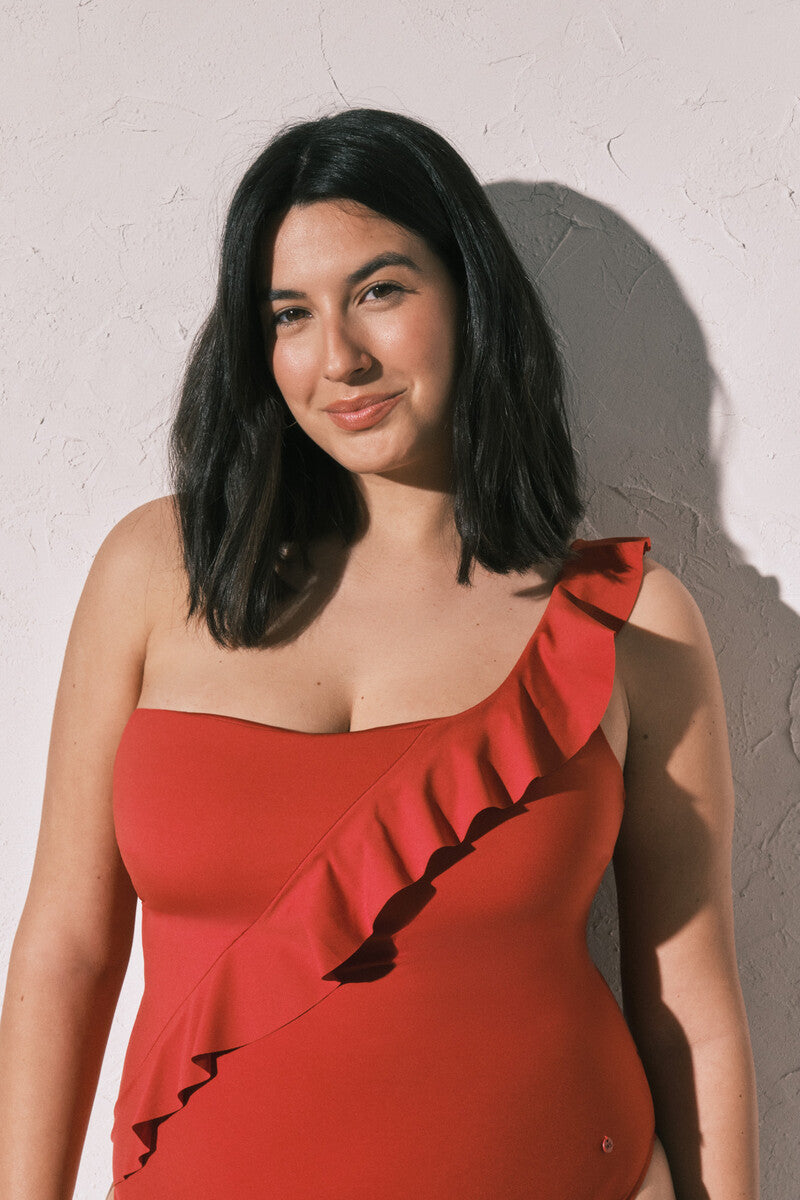 Ruffle swimwear