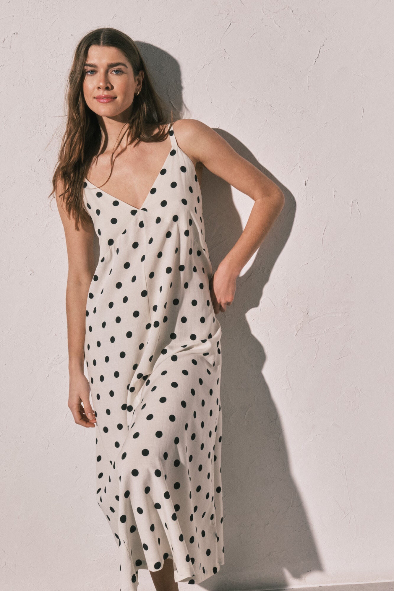 Polka-dot print dress