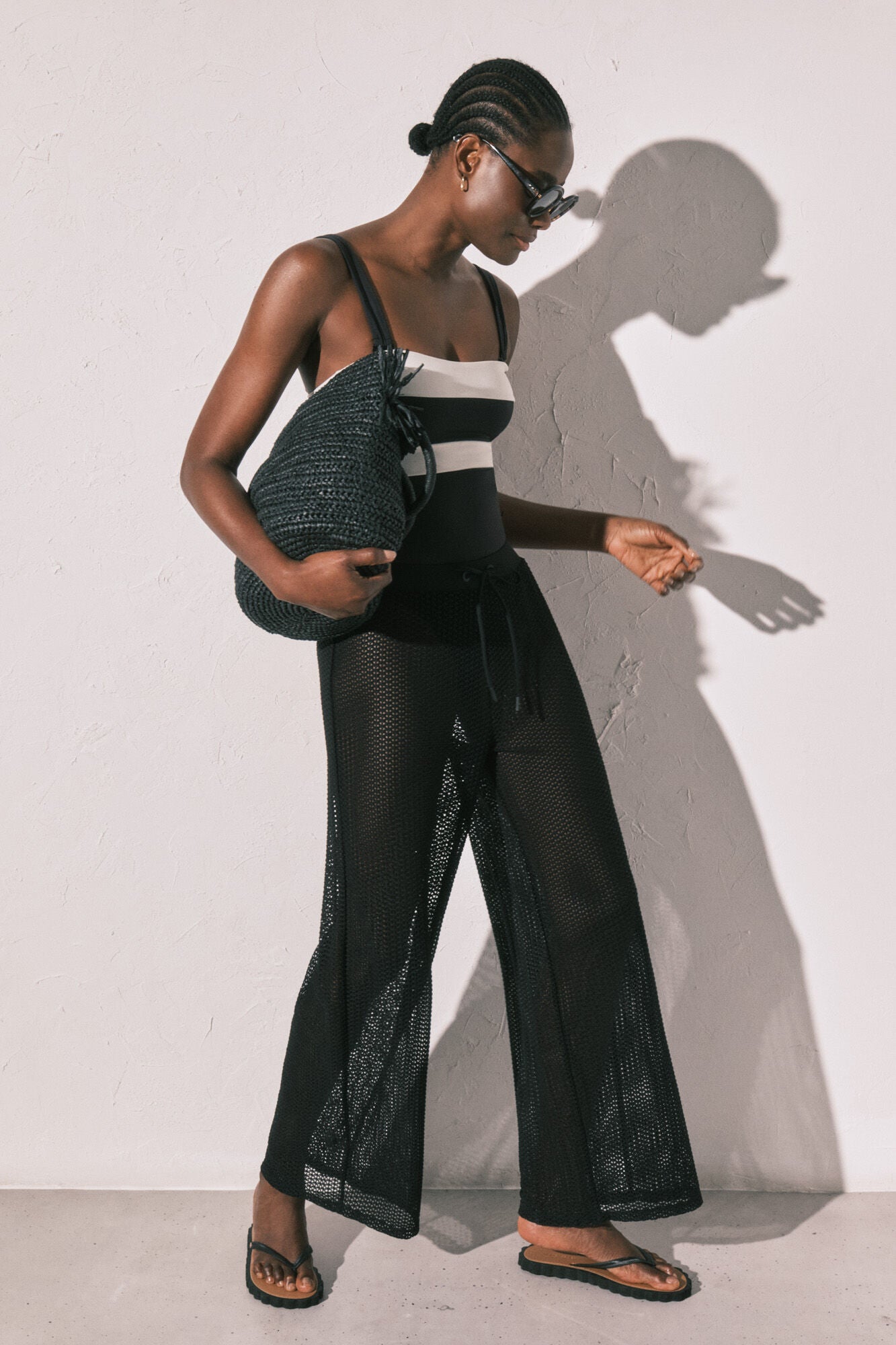 Mesh trousers