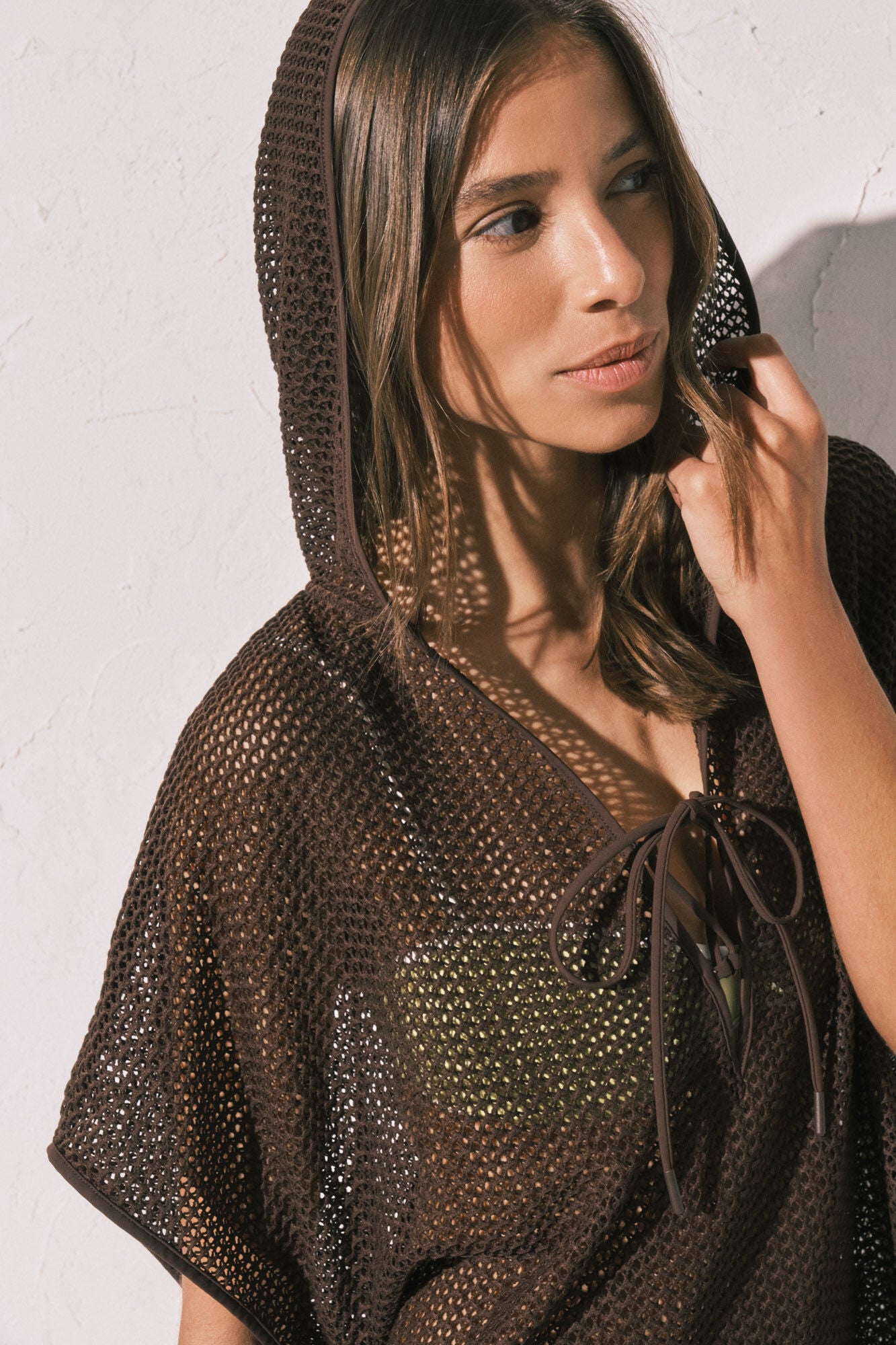 Short hooded tunic