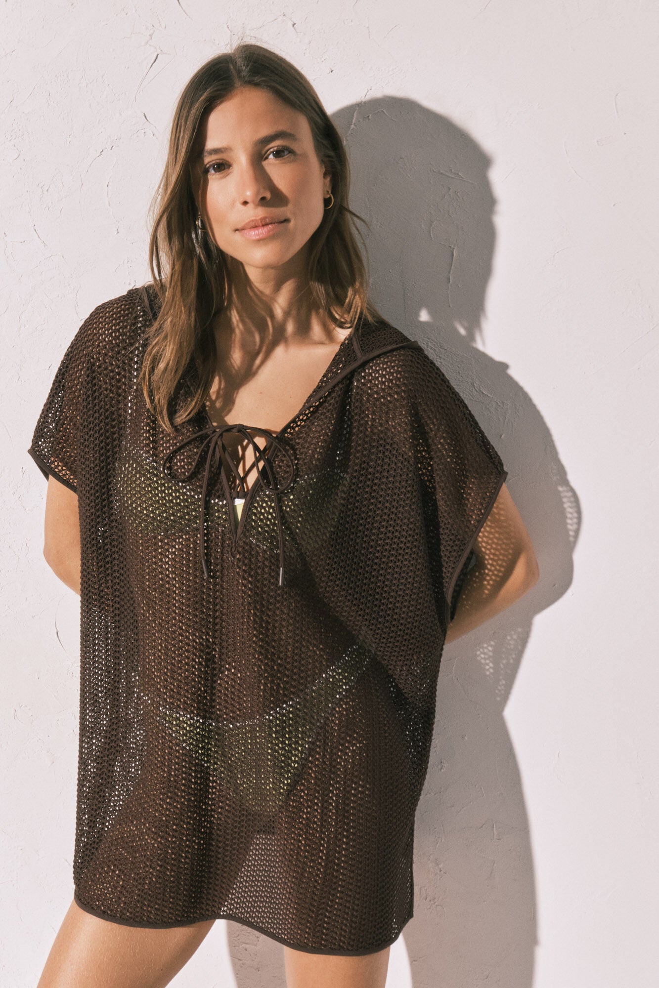 Short hooded tunic