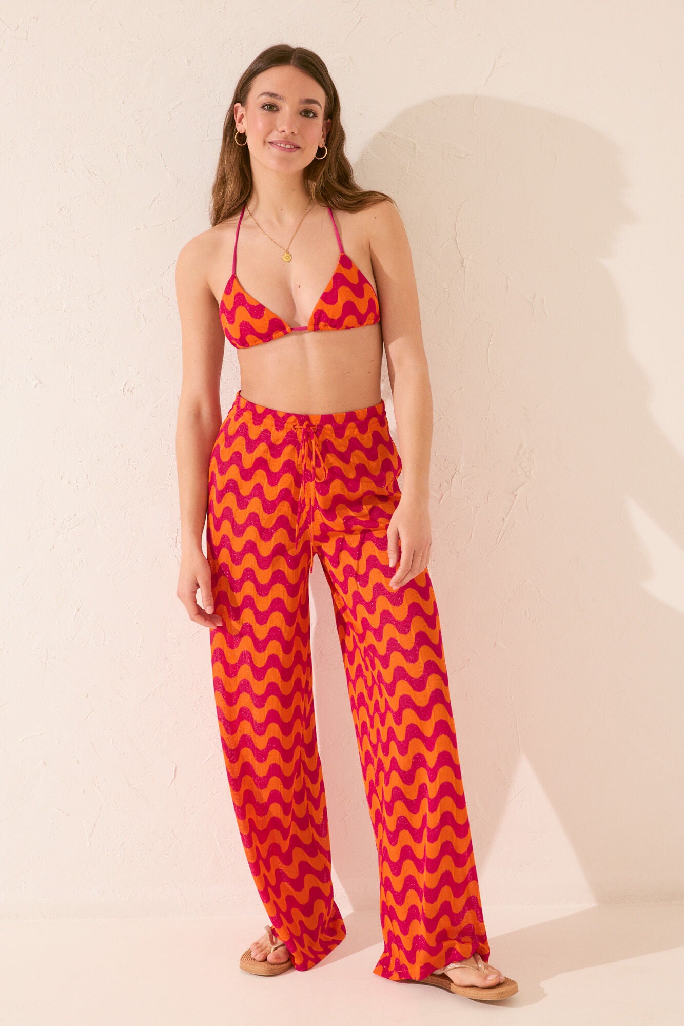 Panel Colour Trousers