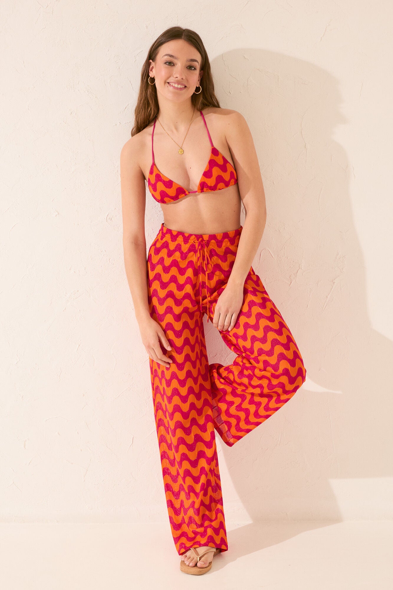Panel Colour Trousers