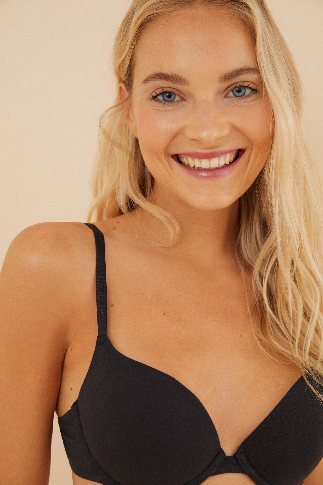 Cotton push up bra Cup B