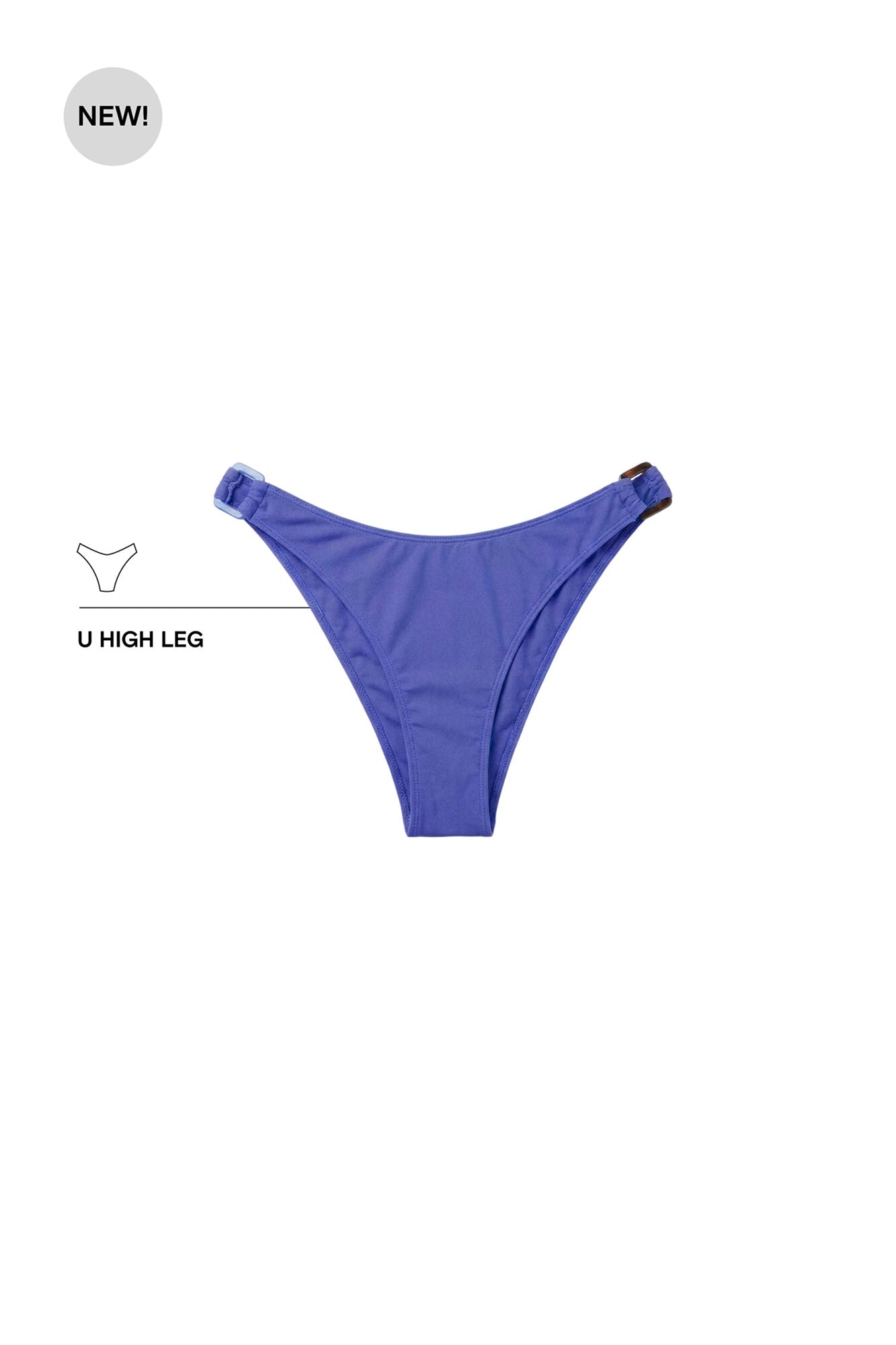 Classic blue bikini briefs