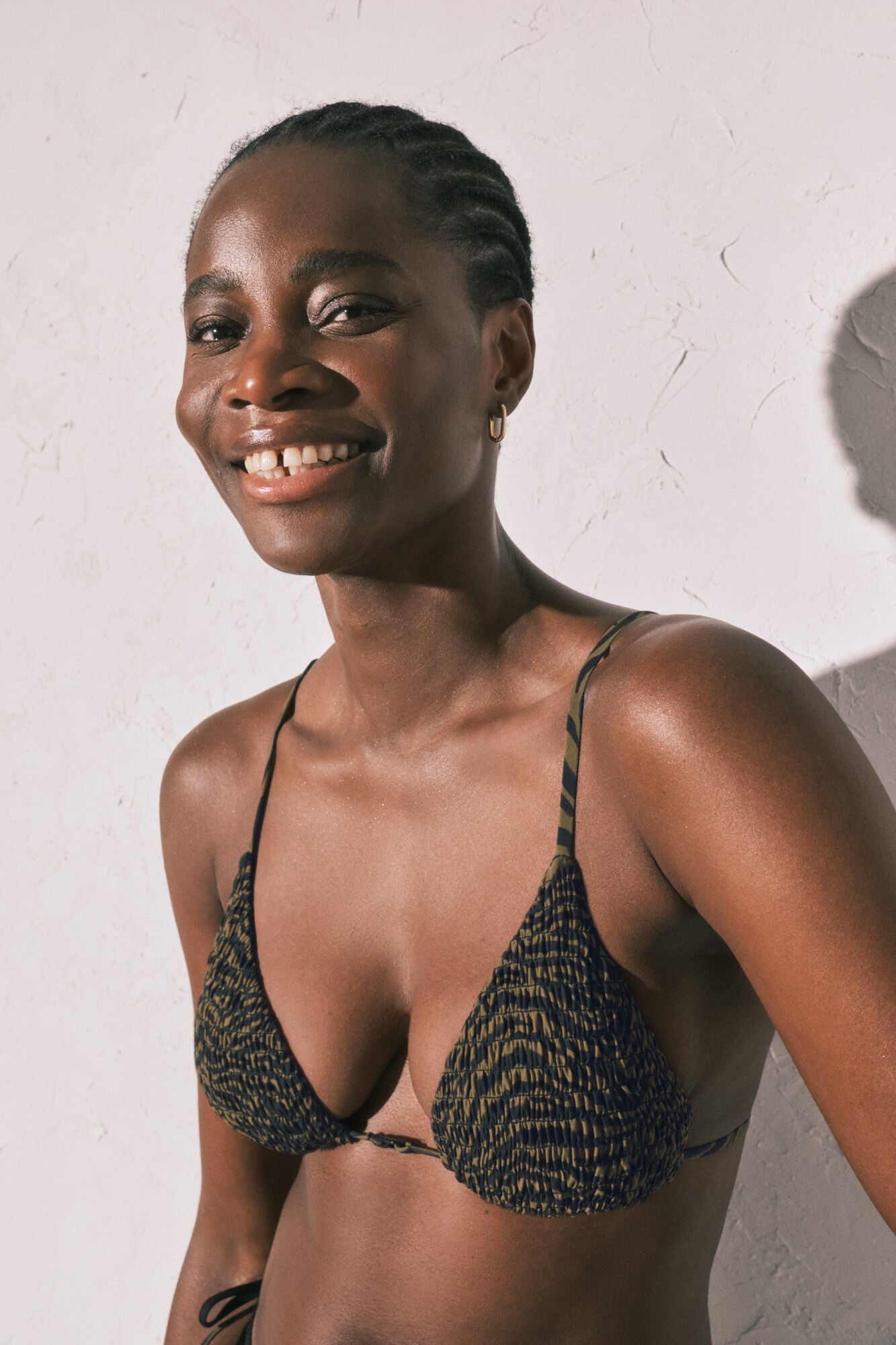 Smock bikini top Cup B