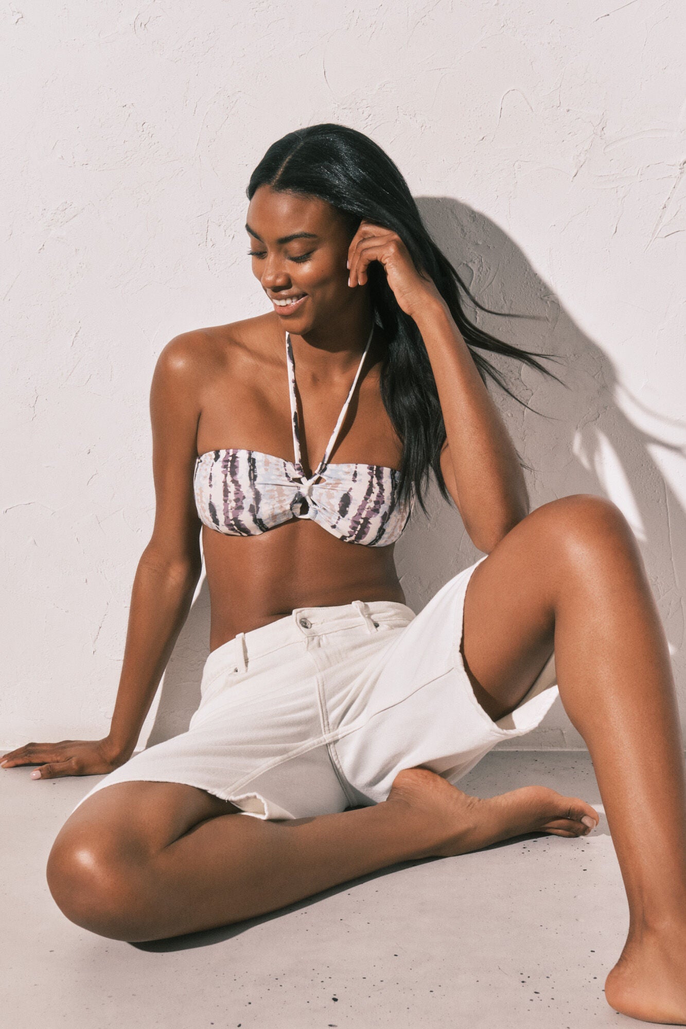 Bandeau bikini top Cup B