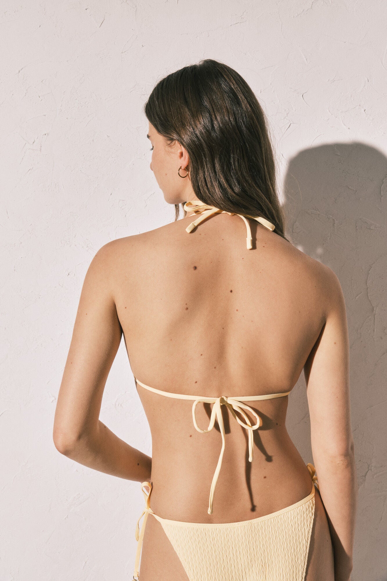 Bikini top with curtain Cup B