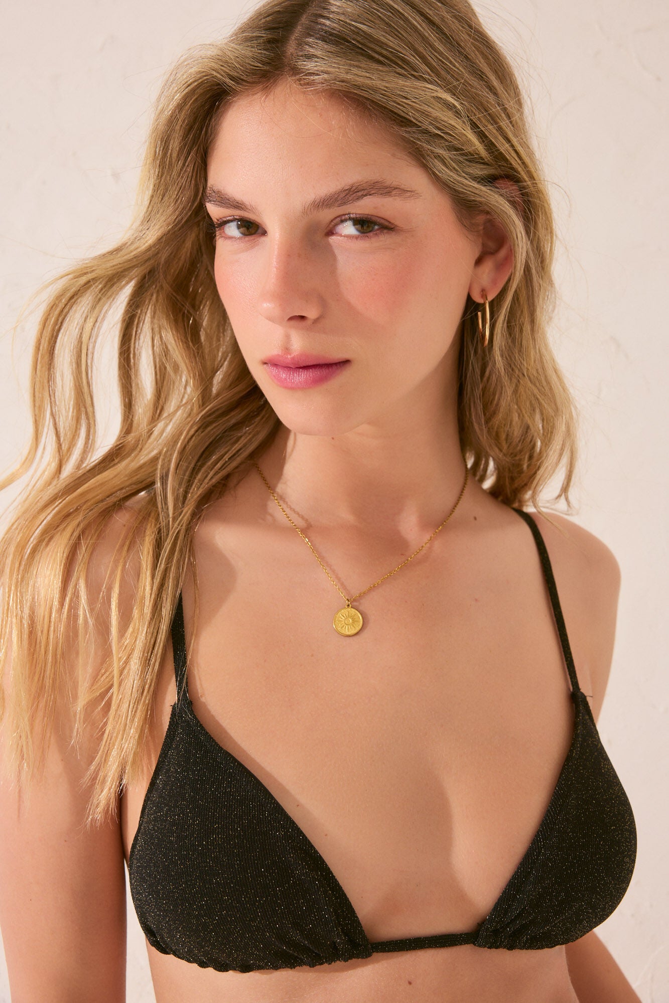 Glitter Bikini Top Cup B