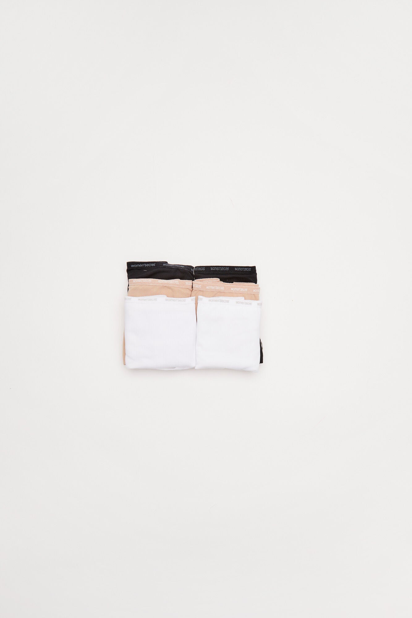 Pack of 6 microfiber strap thongs