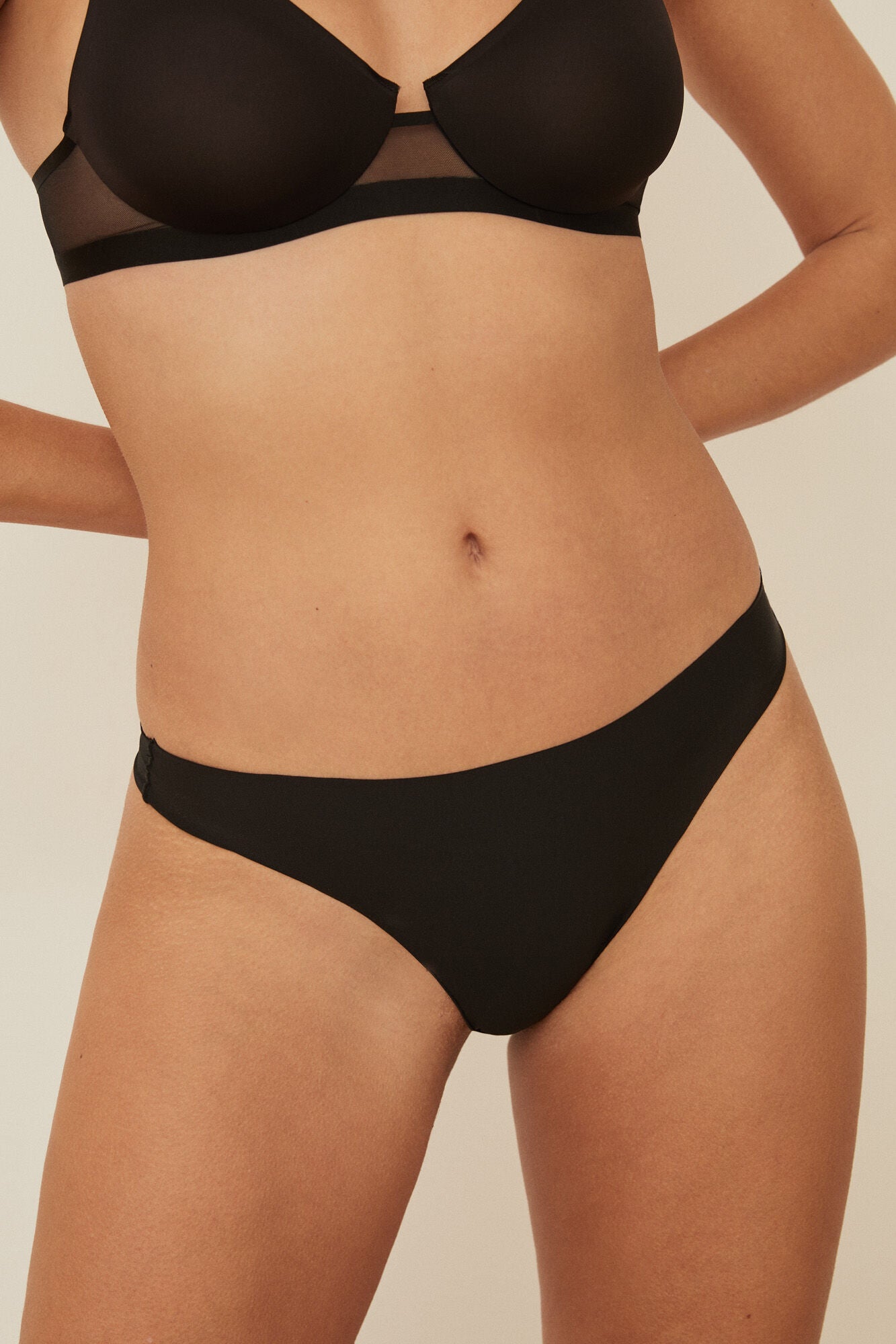 Pack of 2 microfiber thongs