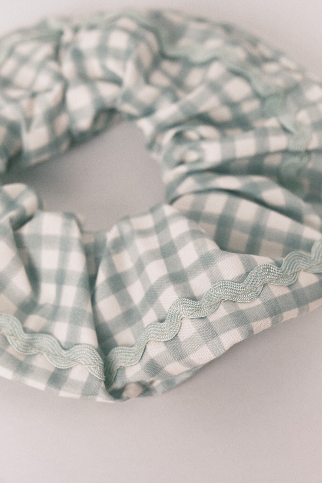 Green scrunchie