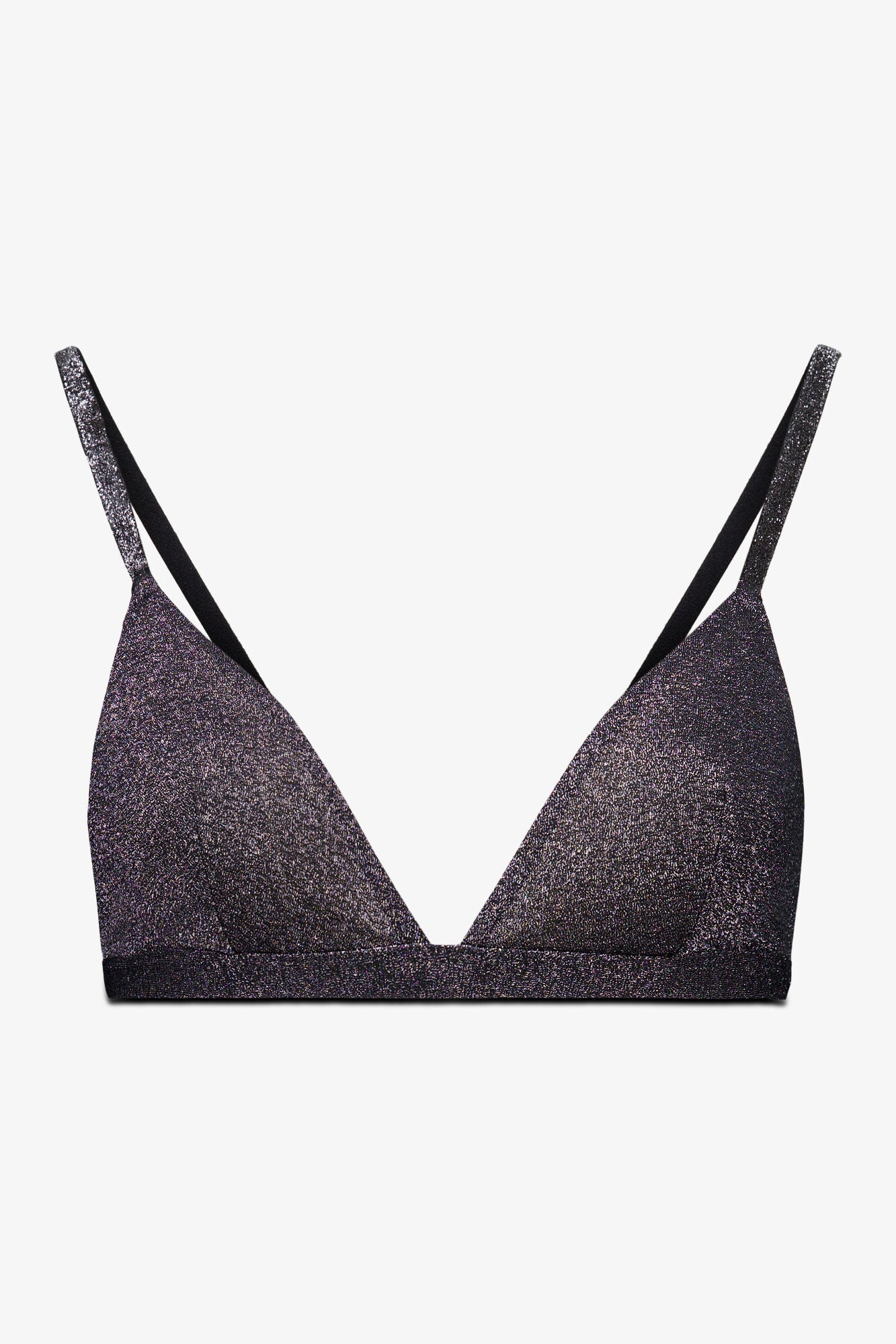 Velvet lurex bra Cup B