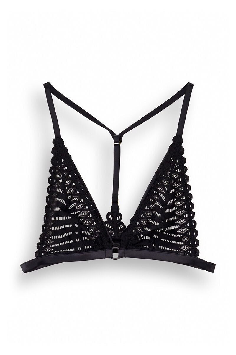 Lace triangle bra Cup B
