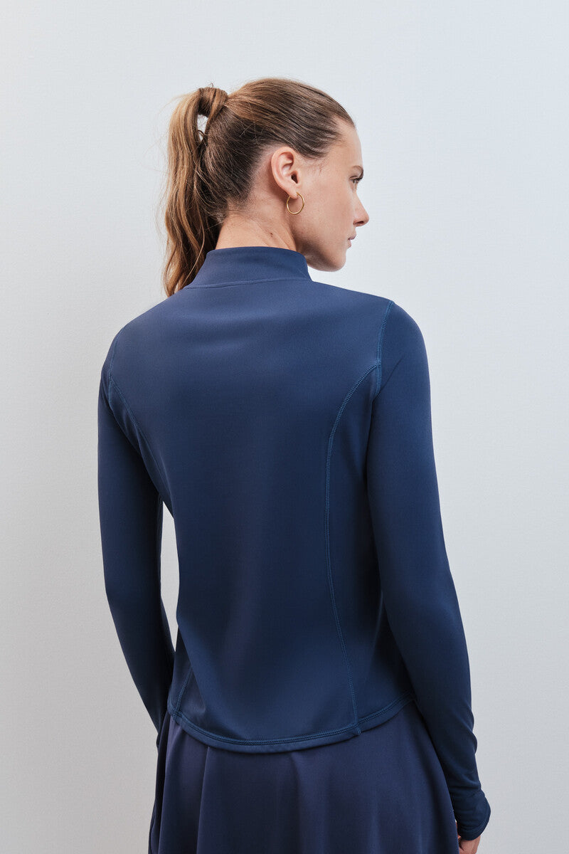 ZIP SWEATER