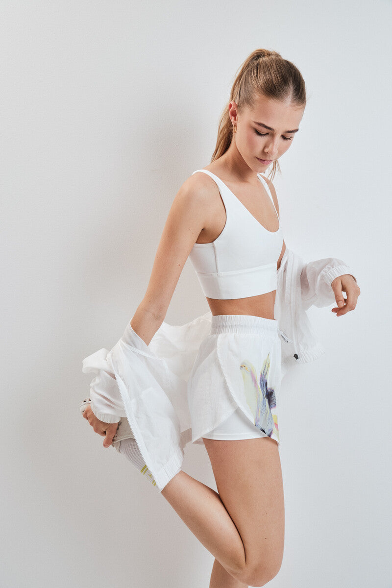 4D Stretch Crop Sports Bra