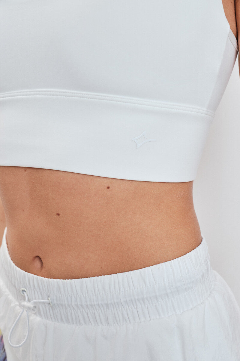 4D Stretch Crop Sports Bra