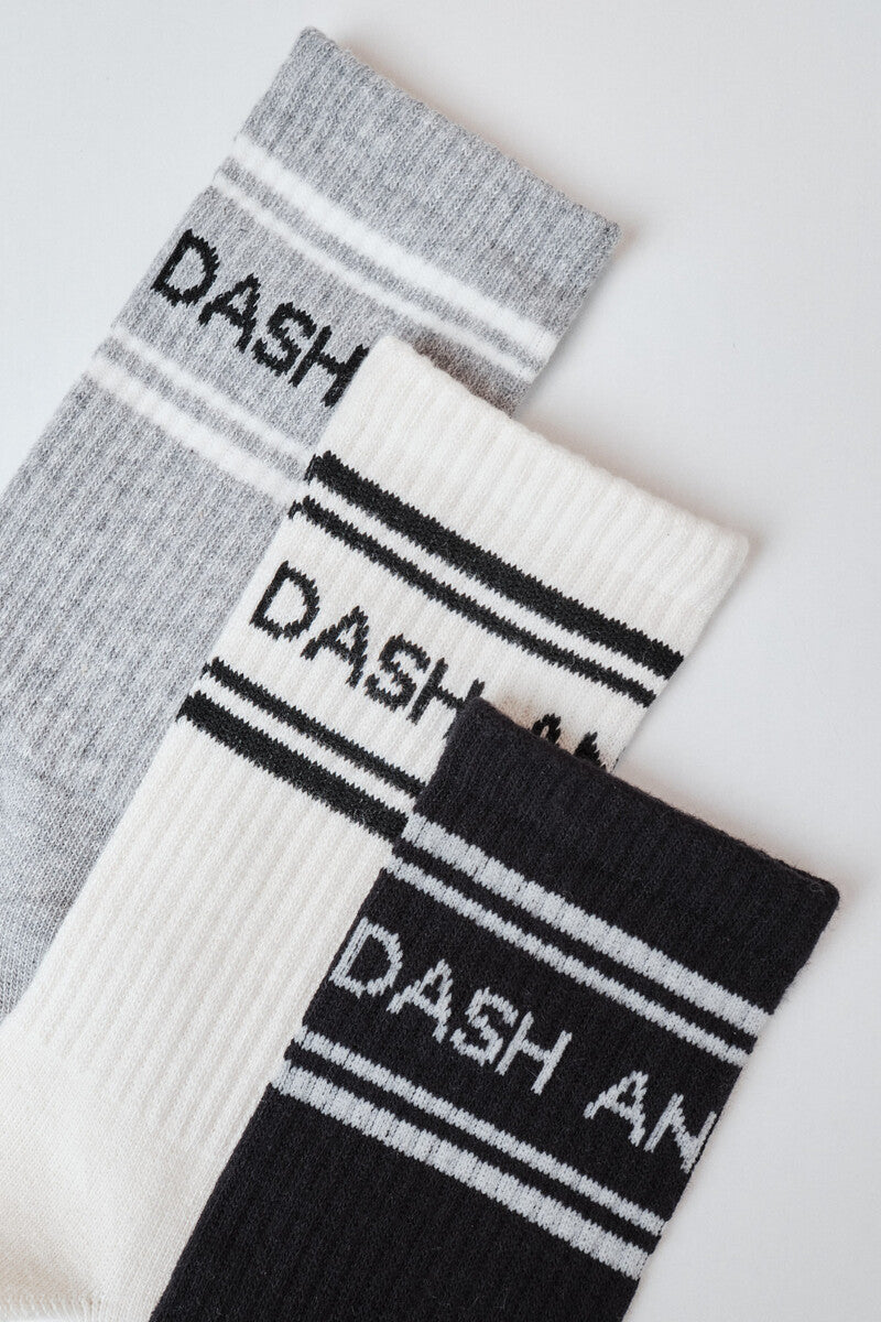 Pack of 3 medium cotton socks