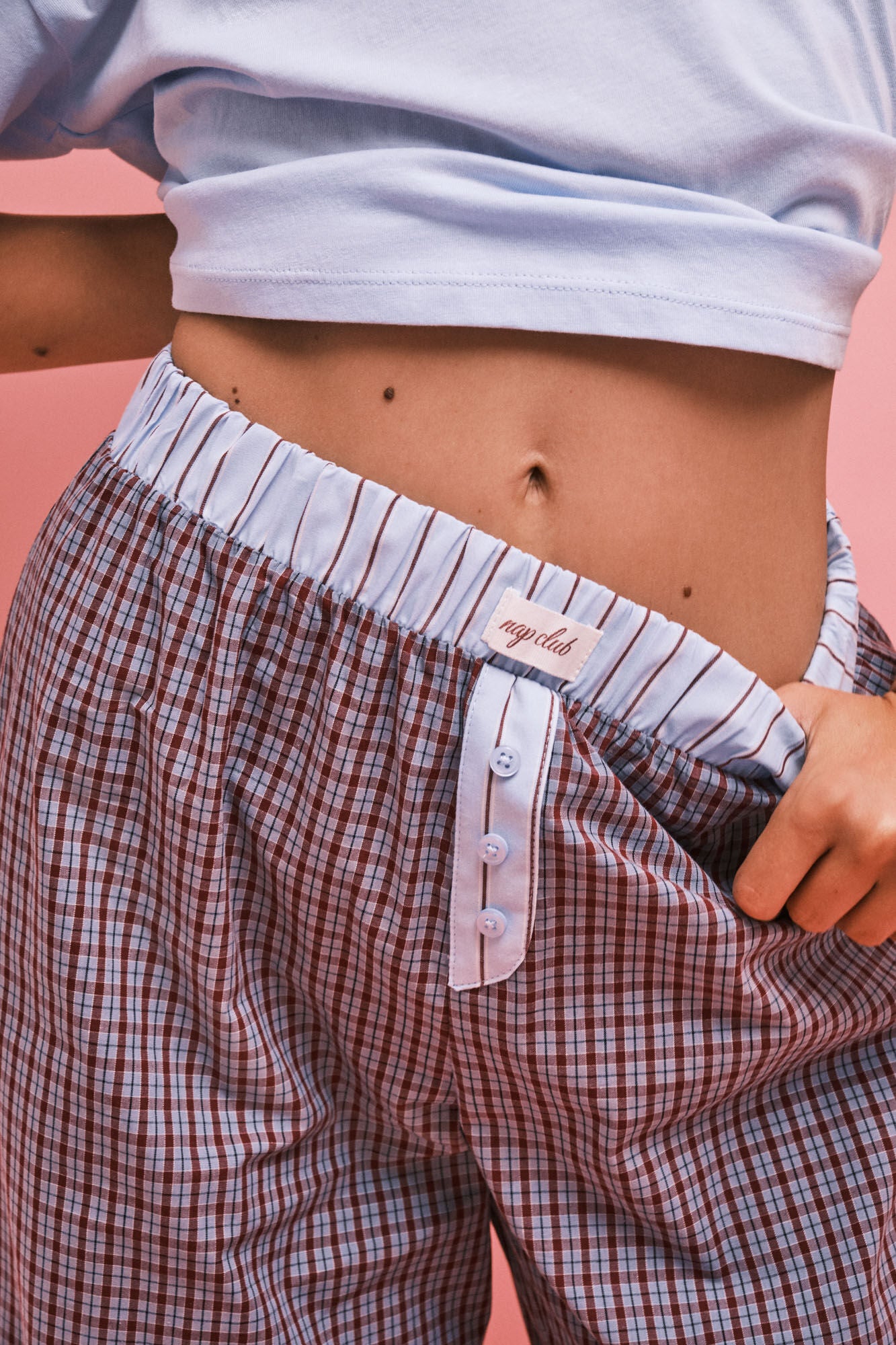 SHORT SLEEVES LONG PANT PYJAMA