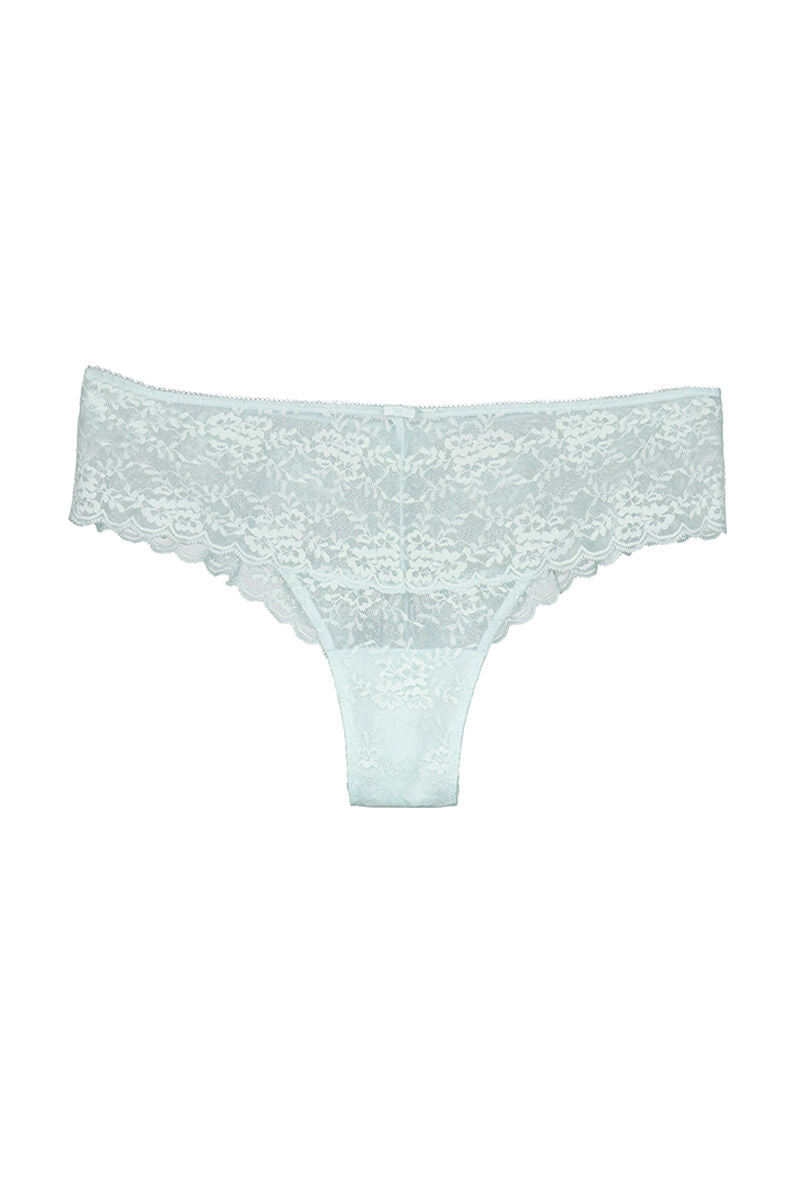 Wide Brazilian lace brief