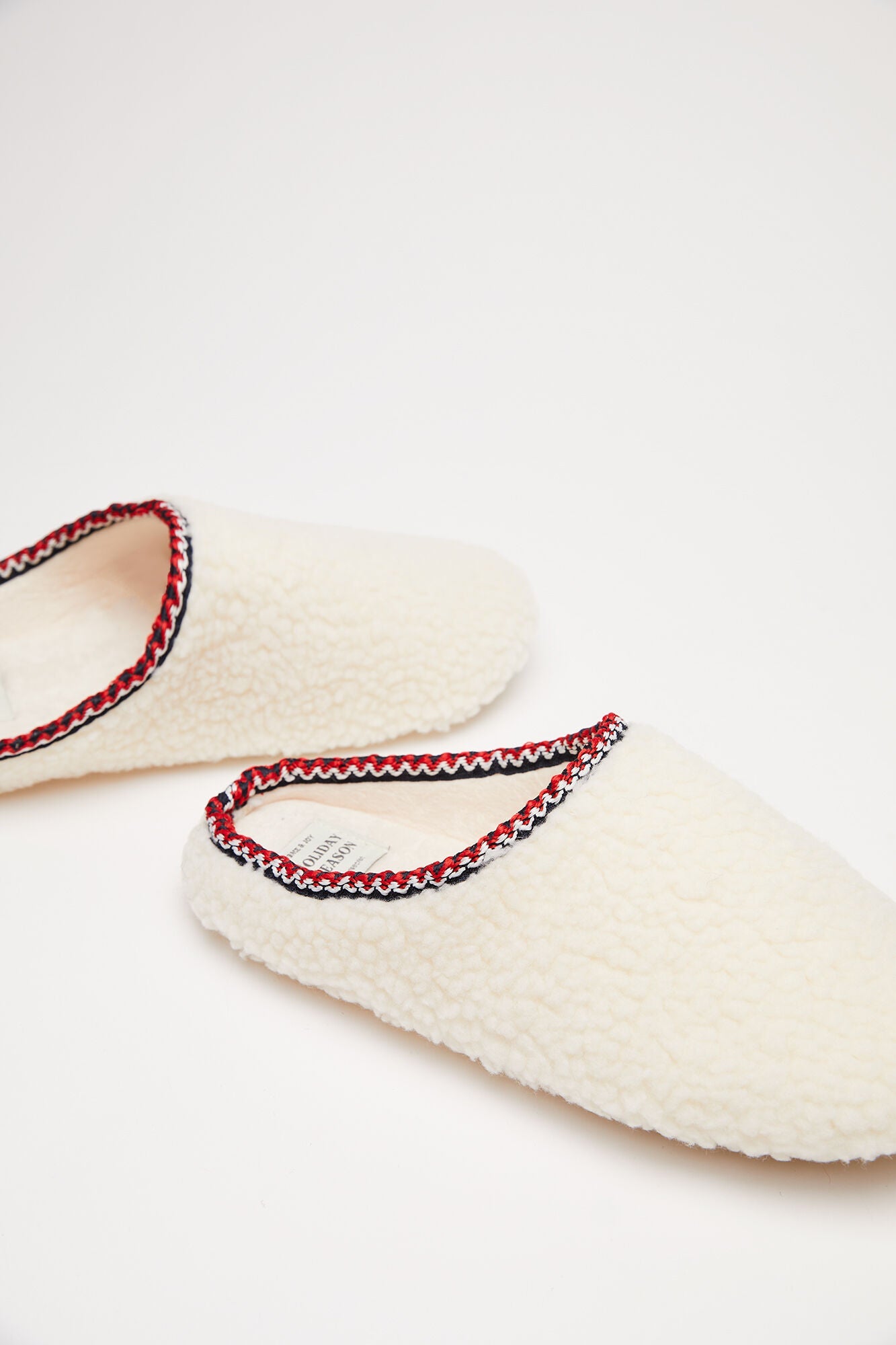 Ivory slippers