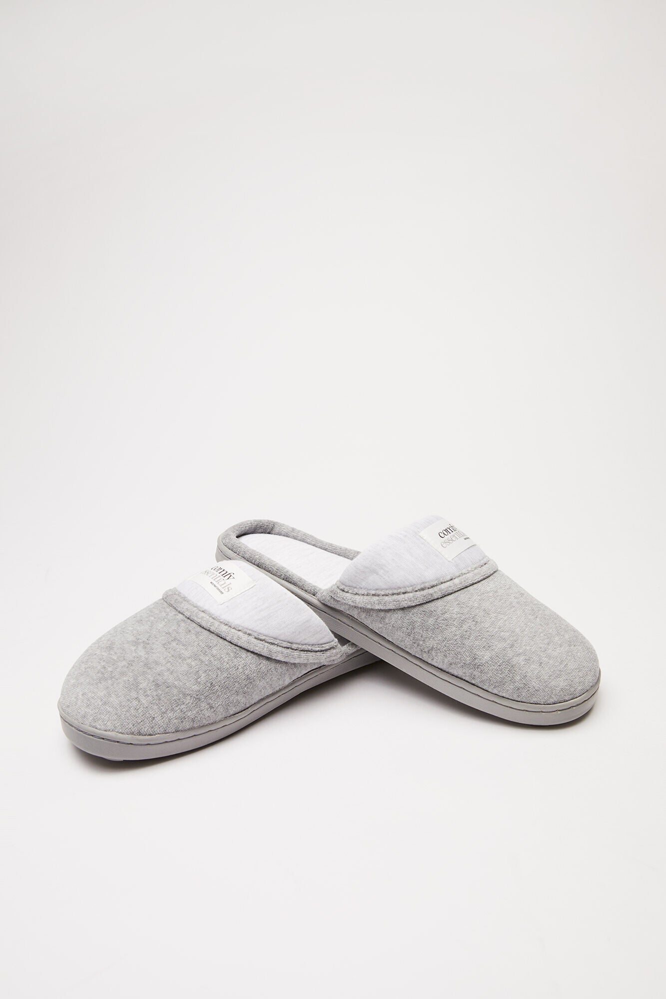 Gray Cosy Slippers