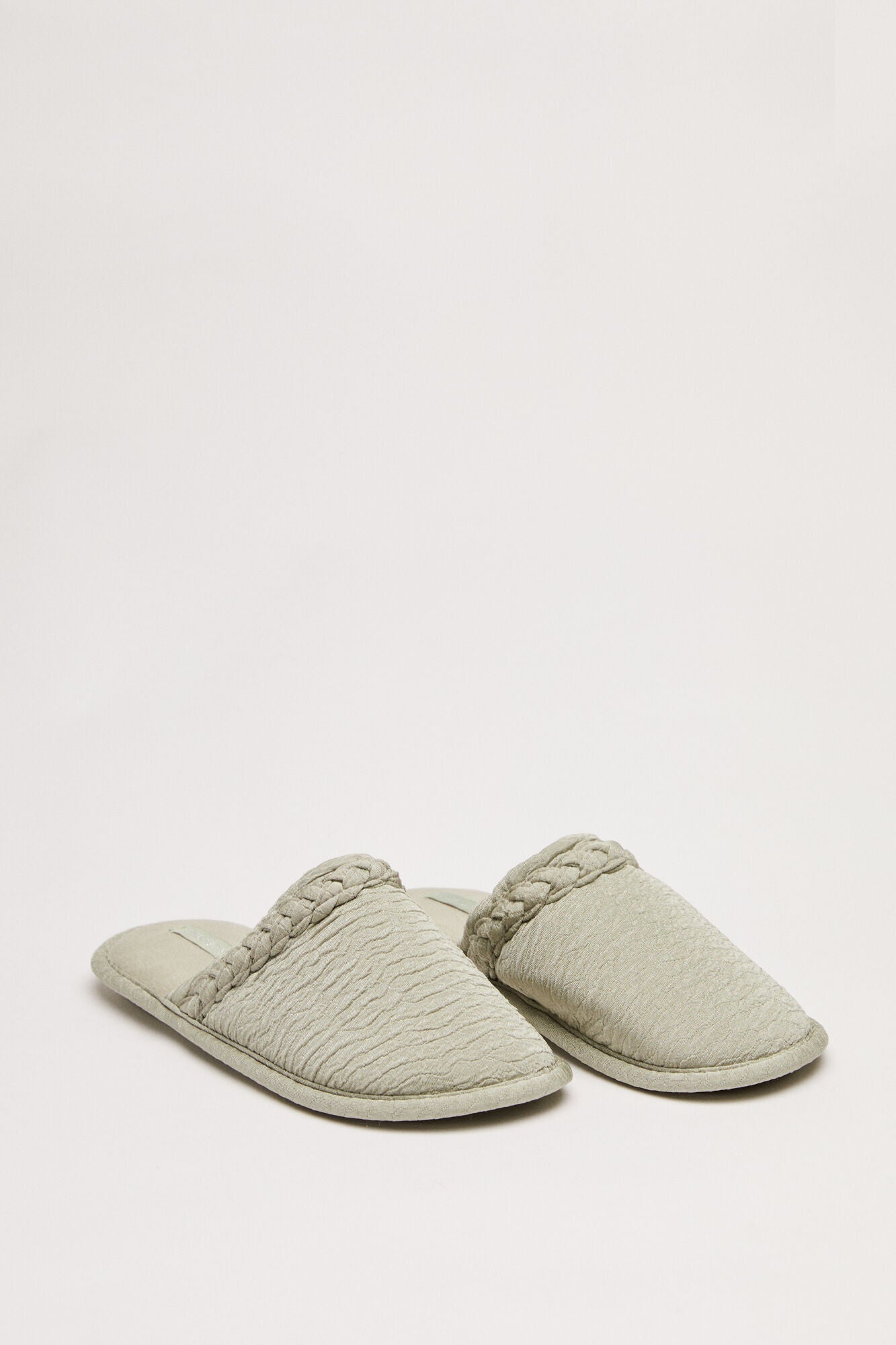 Gray Slippers