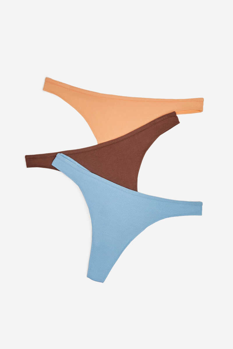 3 Pack Cotton thongs